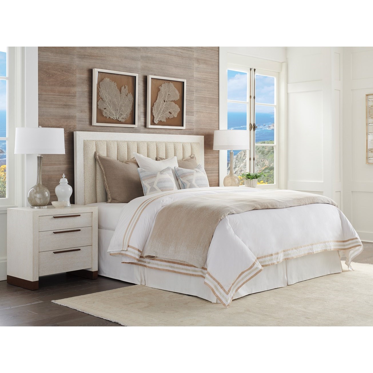 Barclay Butera Carmel California King Bedroom Group Belfort Furniture